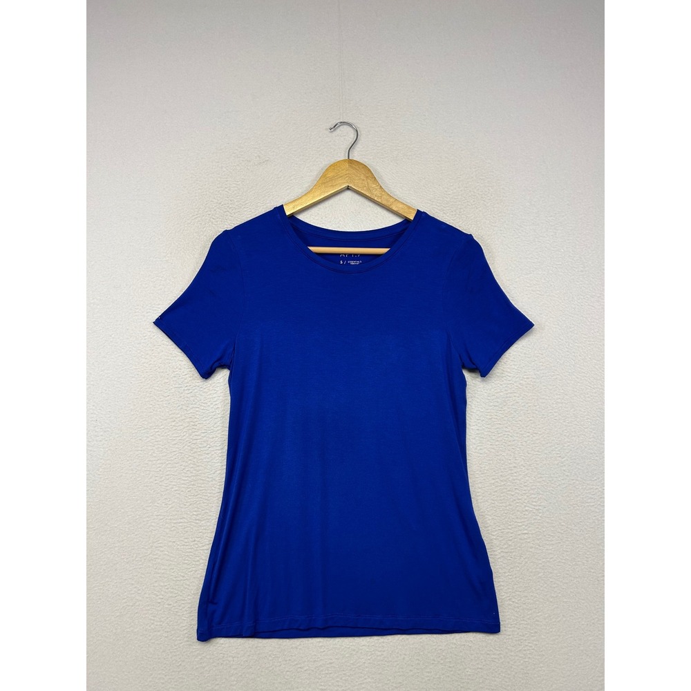 Apt. 9 Casual Basics Women S Royal Blue Short Sleeve Crew Neck Tee